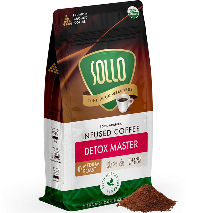 Detox Ground Coffee, 12 oz