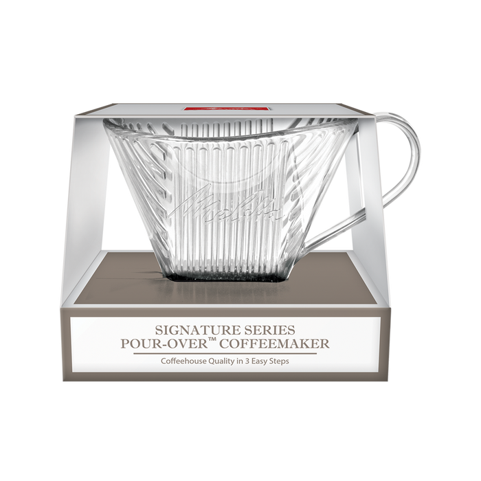 Signature Series Pour-Over™ Coffeemaker - Clear, 1-Cup